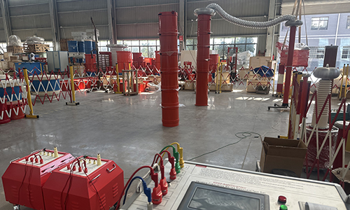 540KVA/270KV串联谐振实现出厂尝试整装待发